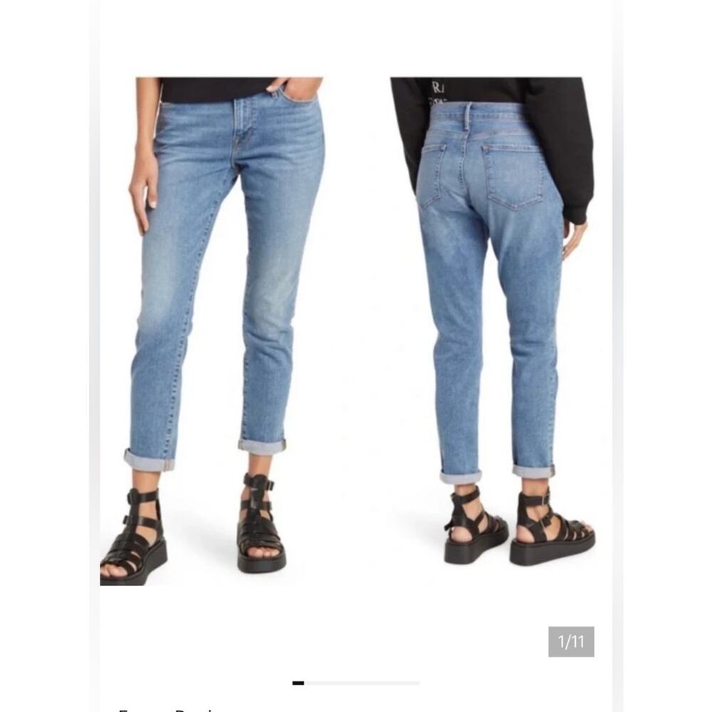 Frame Le Garcon Jeans in Bixby wash Size 28 - Picture 3 of 7